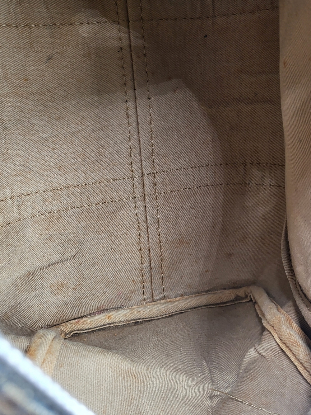 CHRISTIAN DIOR Blue Diorissimo Trotter Canvas Boston 30 Bag..Authentic w/COA. - Picture 10 of 16